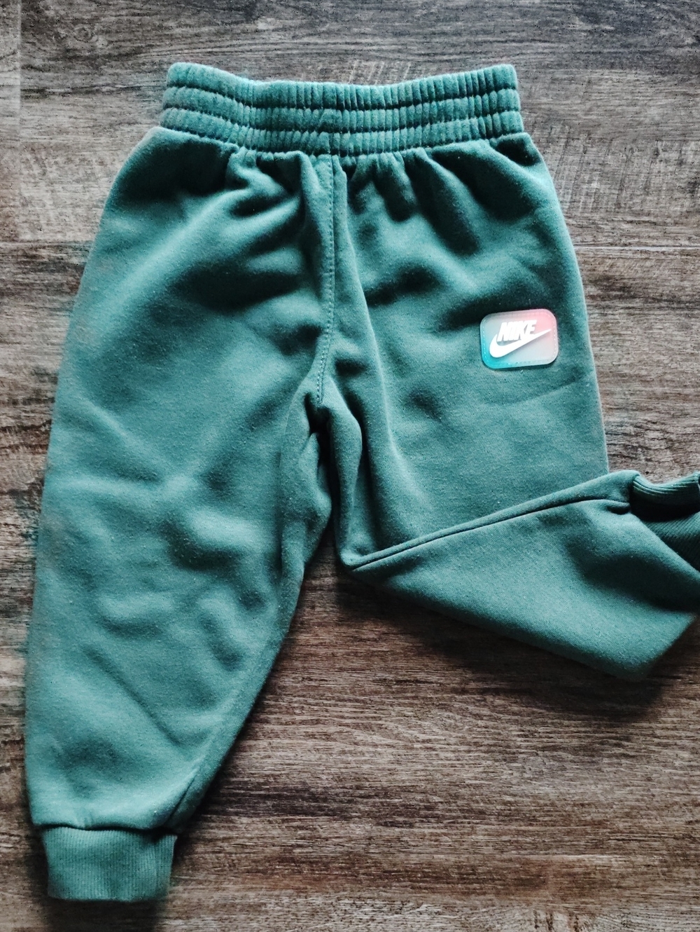 Nike Kids Teal Green Fleece Jogger Pants